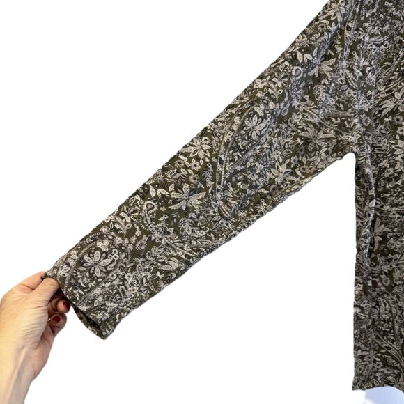 Lucky Brand Women’s Top – Boho Casual-Plus Size 1XL - Picture 2 of 7